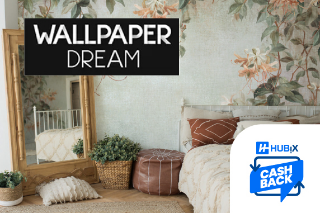 Wallpaperdream: rinnova le pareti di casa con il cashback Hubix.it